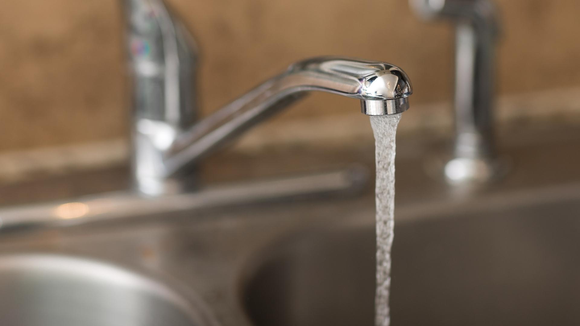Running Kitchen Faucet
