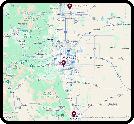 All Phase Restoration service areas map