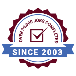 Over 30,000 Jobs completed since 2003